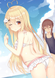  ass bikini niliu_chahui swimsuits xiaoyin_li 