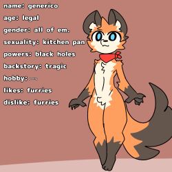  1:1 3_toes 4_fingers ambiguous_gender anthro arm_tuft belly blue_eyes chest_tuft claws crotch_tuft digital_drawing_(artwork) digital_media_(artwork) ear_tuft english_text facial_tuft featureless_crotch feet fingers flat_chested generico_(mrfluffypants18) grey_arms grey_ears grey_feet grey_hands grey_legs grey_tail head_tuft hi_res inner_ear_fluff leg_markings markings meme model_sheet mouth_closed mrfluffypants18 orange_arms orange_body orange_face orange_legs orange_tail red_scarf scarf shitpost shoulder_tuft socks_(marking) solo species_request tail text the_truth toes tuft white_belly white_chest white_face white_inner_ear 