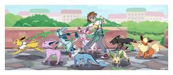  absurd_res ambiguous_gender bag barking black_body black_fur blue_body blue_fur brown_hair bubble building city city_background closed_eyes clothed clothing collar collar_in_mouth dog_walking dogwalking ear_fins eeveelution espeon eyewear female feral fin flareon flower forked_tail frill_(anatomy) fur generation_1_pokemon generation_2_pokemon generation_4_pokemon generation_6_pokemon ghost-of-dragoon glaceon glasses group hair head_fin head_leaf hi_res human ivy_(plant) jolteon leaf leaf_tail leafeon leash mammal mane membrane_(anatomy) membranous_frill nintendo one_eye_closed open_mouth orange_body orange_fur outside overwhelmed pink_body pink_fur plant pokemon pokemon_(species) purple_body purple_fur running satchel shrub size_difference sniffing struggling sylveon tail tail_fin tan_body tan_fur tendrils tired tree umbreon unusual_anatomy unusual_tail vaporeon vines walking white_body white_fur yawn yellow_body yellow_fur 