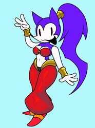  1girls accessory animated anthro anthro_only anthrofied bare_shoulders breasts cosplay female female_only furry genie gif hedgehog hips humanoid meme needlemouse_(character) needlemouse_(series) ponytail sarah_henderson_(needlemouse) shantae shantae_(cosplay) shantae_needlemouse solo solo_female sonic.exe sonic.exe_(series) sonic_(series) sonic_the_hedgehog_(series) straight_hair thick thick_thighs thighs trend voideyedpanda wide_hips 