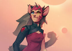  2020 anthro catra_(she-ra) digital_media_(artwork) domestic_cat felid feline felis female heterochromia kyander mammal masters_of_the_universe mattel netflix she-ra_(copyright) she-ra_and_the_princesses_of_power smile solo 