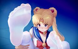  bishoujo_senshi_sailor_moon bishoujo_senshi_sailor_moon_s blonde_hair blue_eyes blue_sailor_collar blush choker circlet closed_mouth collarbone crescent crescent_earrings derivative_work double_bun earrings feet female foot_focus greek_toe hair_bun hair_ornament heart heart_choker highres icecake jewelry legs_up long_hair magical_girl meme no_shoes pantyhose photoshop_(medium) red_choker sailor_collar sailor_moon sailor_moon_redraw_challenge_(meme) sailor_senshi_uniform screenshot_redraw seamed_legwear soles solo spread_toes toe_seam toes tsukino_usagi twintails upper_body white_pantyhose 