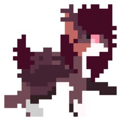  1:1 animated bramble_patch_(werefoxie) digital_media_(artwork) equid equine female feral hasbro horse mammal marsminer my_little_pony pixel_(artwork) pony short_playtime solo 