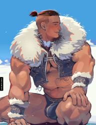  asterusboii avatar:_the_last_airbender avatar_legends bulge ice male_focus muscular sokka south_pole 