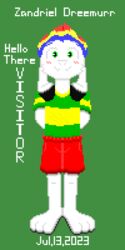  1:2 animated anthro bovid caprine goat male mammal short_playtime solo zandriel123 zandriel_(storytale) 