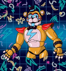  anthro bear five_nights_at_freddy&#039;s five_nights_at_freddy&#039;s:_security_breach glamrock_freddy hi_res machine male mammal robot scott_cawthon scottgames solo steel_wool_studios 