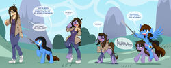  absurd_res ahoge alternate_species anthro awoo blue_body blue_fur bottomwear brown_clothing brown_eyes brown_hair brown_jacket brown_mane brown_tail brown_topwear clothing converse cutie_mark denim denim_bottomwear denim_clothing duo earth_pony english_text equid equine eyewear fan_character female feral footwear forced forced_transformation fur furrification glasses hair hasbro hi_res hooded_cape hooves horse human jacket jeans long_sleeves magic male male/female mammal mane melee_weapon mentalcrash moan my_little_pony mythological_creature mythological_equine mythology pants pegasus ponification pony ponyville purple_body purple_clothing purple_fur purple_shirt purple_topwear riding riding_on_back scared shirt shoes shrinking size_transformation sleeves_past_fingers sleeves_past_wrists sword sword_in_mouth tail text topwear torn_clothing transformation transformation_sequence transformation_through_magic transfurmations weapon white_clothing white_footwear white_shoes winged_pony wings 