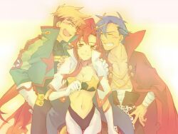  kamina kittan tagme tengen_toppa_gurren_lagann yoko_littner 