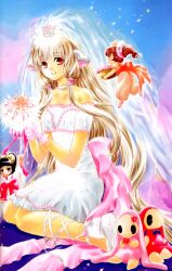  chii chobits kotoko_(chobits) screening sumomo tagme wedding_dress 