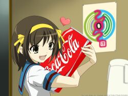  coca_cola coke suzumiya_haruhi suzumiya_haruhi_no_yuuutsu tagme 