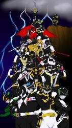  artist_request black black_super_sentai sentai super_sentai 