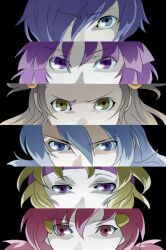  akane_(pokemon) atlus gym_leader hayato_(pokemon) ibuki_(pokemon) matsuba_(pokemon) mikan_(pokemon) persona persona_eyes pokemon pokemon_(game) tsukushi_(pokemon) 