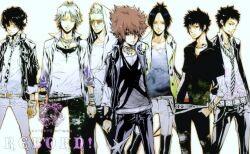  gokudera_hayato hibari_kyouya katekyou_hitman_reborn lambo rokudou_mukuro sasagawa_ryohei sawada_tsunayoshi yamamoto_takeshi 