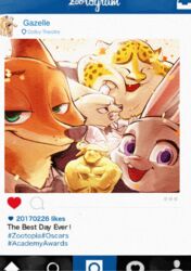  ambiguous_gender antelope anthro bared_teeth benjamin_clawhauser bodily_fluids bovid buckteeth canid canine cheetah cute_fangs disney english_text felid feline fennec_fox finnick_(zootopia) fox fur gazelle gazelle_(zootopia) gidora_(artist) green_eyes group hi_res judy_hopps lagomorph leporid looking_at_viewer mammal nick_wilde open_mouth open_smile orange_body orange_fur purple_eyes rabbit red_fox smile spots tears teeth text true_fox yellow_body yellow_fur zootopia 