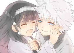  alluka_zoldyck hunter_x_hunter killua_zoldyck siblings smile 