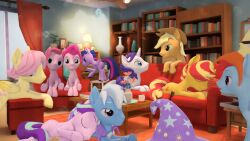  3d_(artwork) 4k absurd_res alicorn applejack_(mlp) blonde_hair blue_body blue_eyes blue_fur clothing cuddling cutie_mark digital_media_(artwork) earth_pony equestria_girls equid equine feathered_wings feathers feral fetlocks fluffy fluffy_mane fluffy_tail fluttershy_(mlp) friendship_is_magic fur gem green_eyes group hair hasbro hat headgear headwear hi_res hooves horn horse hug lying male male/male mammal multicolored_hair my_little_pony mythological_creature mythological_equine mythology pegasus pink_body pink_hair pinkamena_(mlp) pinkie_pie_(mlp) pony promotional_material purple_body purple_eyes purple_hair rainbow_dash_(mlp) rainbow_hair rarity_(mlp) rule_63 silkworm205 source_filmmaker_(artwork) starlight_glimmer_(mlp) sunset_shimmer_(eg) tail trixie_(mlp) twilight_sparkle_(mlp) unicorn widescreen wings yellow_body 