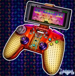  absurd_res cellphone controller electronics game_controller hi_res phone spanish_description videogame_setting zero_pictured 