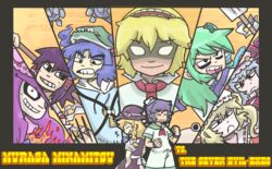  alice_margatroid bad_id bad_pixiv_id banned_artist bryan_lee_o&#039;malley_(style) flandre_scarlet hakurei_reimu kawashiro_nitori kirisame_marisa kochiya_sanae littleshrimp multiple_girls murasa_minamitsu parody patchouli_knowledge pyonta remilia_scarlet scott_pilgrim style_parody touhou two_side_up 