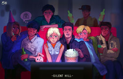  6+boys alex_shepherd bad_id bad_pixiv_id black_hair brown_hair crossover everyone female harry_mason heather_mason henry_townshend in-franchise_crossover james_sunderland multiple_boys murphy_pendleton photoshop_(medium) short_hair silent_hill:_downpour silent_hill:_homecoming silent_hill:_origins silent_hill_(series) silent_hill_1 silent_hill_2 silent_hill_3 silent_hill_4:_the_room travis_grady travis_o&#039;_grady walter_sullivan xddmlgb 