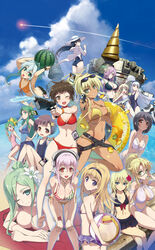  6+girls :d ;) ;d ass beach bent_over bikini bikini_skirt black_bikini black_hair blassreiter blonde_hair blue_eyes bow breasts brown_eyes brown_hair cal_devens camisole card casual_one-piece_swimsuit chaos;head character_request choker cleavage coin company_connection cornalina crossed_legs dark-skinned_female dark_skin day demonbane drill dual_wielding eyewear_on_head flower food fruit gekkou_no_carnevale green_eyes green_hair guilty_crown gun hair_flower hair_ornament hair_over_one_eye hair_ribbon hairbow hanachirasu hand_on_own_hip handgun hands_on_own_knees headphones hello_world. hikari_(soukou_akki_muramasa) holding hood hoodie innertube iris_(gekkou_no_carnevale) jacket jingai_makyou kaze_no_ushiro_wo_ayumumono_(kazeko) kugayama_mika kugayama_wakana large_breasts leica_(demonbane) long_hair lying mitsurugi_yoishi multiple_girls navel nishijou_nanami nitroplus o-ring o-ring_bottom olga_(soukou_akki_muramasa) on_stomach one-piece_swimsuit one_eye_closed ookuma_nekosuke open_mouth outdoors perla phantom_of_inferno phenomeno photoshop_(medium) pink_hair ponytail popsicle present_(guilty_crown) psycho-pass purple_eyes purple_hair red_bikini red_eyes ribbon school_swimsuit short_hair sitting smile soukou_akki_muramasa striped_bikini striped_clothes sunglasses super_sonico swim_ring swimsuit takigawa_yumi tsunemori_akane water water_gun watermelon weapon white_bikini white_one-piece_swimsuit 