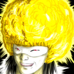  acquire afro blonde_hair mask red_eyes samurai way_of_the_samurai way_of_the_samurai_3 