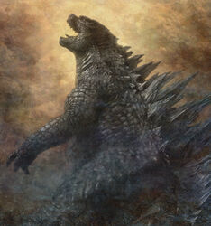  commentary_request godzilla godzilla_(series) kaijuu katou_yuu md5_mismatch monster no_humans open_mouth photoshop_(medium) sharp_teeth teeth 