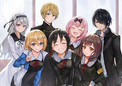  fujiwara_chika hayasaka_ai iino_miko ishigami_yuu kaguya-sama_wa_kokurasetai_~tensai-tachi_no_renai_zunousen~ shinomiya_kaguya shirogane_kei shirogane_miyuki 