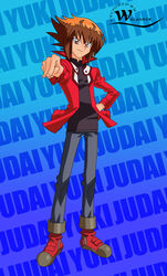  male signed vector yugioh_gx yuki_judai 