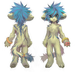  4_fingers accessory anthro arm_out ass biped blue_eyes blue_hair blue_markings bodypaint bracelet chest_tuft chibi claws digital_media_(artwork) digital_painting_(artwork) dipstick_tail ears_down featureless_crotch felid finger_claws fingerpads fingers fluffy front_view frost_(jeacn) full-length_portrait fur furgonomics grey_pawpads hair jeacn jewelry looking_at_viewer male mammal markings model_sheet multicolored_tail multiple_angles open_mouth pawpads pink_pawpads pivoted_ears portrait rear_view ring round_ears simple_background solo standing tail tail_accessory tail_jewelry tail_markings tail_ring tan_body tan_fur tuft two_tone_tail white_background young 