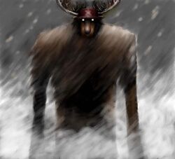  anthro brown_body brown_fur clothing deer fur hat headgear headwear horn hyrohiku male mammal new_world_deer one_piece reindeer solo tony_tony_chopper tony_tony_chopper_(monster_point_form) 