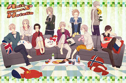  china denmark france hetalia_axis_powers male norway prussia russia tagme 