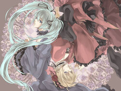  gamu hatsune_miku kagamine_len tagme vocaloid 