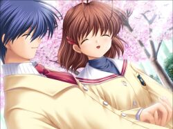  cg clannad furukawa_nagisa game_cg key okazaki_tomoya tagme 