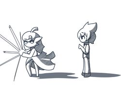  2022 absurd_res ahoge ailin_gardevoir charging chibi duo enrique849 female gardevoir generation_3_pokemon hair hi_res male nintendo not_furry pokemon pokemon_(species) shadow shadow_ball simple_background white_background 