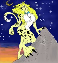  2020 anthro cheetah detailed_background fabrik2s_ema felid feline female mammal mihari solo 