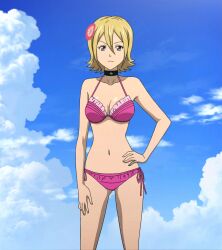  bikini highres onizuka_hime screencap sket_dance stitched swimsuit 