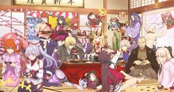  aora black_hair blonde_hair blue_hair chacha_(fate/grand_order) chibi emiya_shirou fate/grand_order fate_(series) food fou_(fate/grand_order) fujimaru_ritsuka_(female) fuuma_kotarou glasses gray_eyes headphones horns houzouin_inshun_(fate/grand_order) ibaraki_douji_(fate) japanese_clothes katou_danzou kimono long_hair male minamoto_no_yorimitsu_(fate) miyamoto_musashi_(fate/grand_order) mochizuki_chiyome nobunaga_oda_(fate) okita_souji_(fate) orange_eyes orange_hair ponytail purple_hair red_eyes ribbons sakata_kintoki_(fate) sengo_muramasa short_hair shuten_douji_(fate) signed sword tomoe_gozen umbrella uniform video_games weapon white yagyuu_munenori_(fate/grand_order) yellow_eyes 