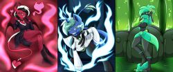  absurd_res anthro blue_body bodysuit clothing coat demon digital_media_(artwork) electricity equid equine eyewear fan_character female feral friendship_is_magic generation_8_pokemon glasses goo_creature green_hair hair hasbro hazbin_hotel hellaverse helluva_boss hi_res horn horse humanoid hybrid lab_coat lagomorph latex latex_body latex_bodysuit latex_clothing latex_skin latex_skinsuit lightning liquid_latex living_clone_unit mammal mewtwo_clone_machine my_little_pony mythological_creature mythological_equine mythology nintendo nova_spark novaspark pod pokemon pokemon_(species) pokemon_the_first_movie pony raboot scientific_instrument simple_background skinsuit slime solo stasis_chamber tatzlpony tight_clothing topwear unicorn 
