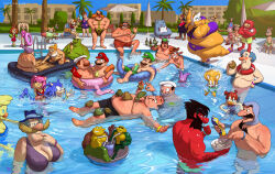  2024 4_fingers 5_fingers 5_toes absolutely_everyone adventures_of_sonic_the_hedgehog adventures_of_the_piglet_foontic alcohol amphibian amy_rose anatid anseriform anthro archie_(kangoo) arm_floatie arm_hair avian bare_chest barefoot bat battletoads beak beard beer beverage bird black_beard black_clothing black_facial_hair black_hair black_sclera black_swimming_trunks black_swimwear blue_body blue_clothing blue_fur blue_hat blue_headwear blue_sky body_hair breasts brick_(pizza_tower) brother_(lore) brothers_(lore) brown_body brown_facial_hair brown_fur brown_mustache burger canid canine canis canon_couple chao_(sonic) cheese_the_chao chef_hat cleavage closed_eyes clothed clothing cream_the_rabbit crossover darkwing_duck daughter_(lore) disney doc_(snow_white) domestic_dog dot_eyes dr._eggman drinking_straw duck ducktales duke_igthorn dwarf dynamite_anton eating eating_food echidna english_description eulipotyphlan eyewear facial_hair fake_peppino feet female female_anthro female_human fingers floating food fox frog fur glasses gloves gosalyn_mallard green_body green_cap green_clothing green_skin green_swimming_trunks green_swimwear green_trunks group gummi_bears gustavo_(pizza_tower) hair hand_hair hand_holding handwear hare hat headgear headwear hedgehog hi_res holding_beverage holding_burger holding_food holding_ice_cream_cone holding_object hotel human humanoid ice_cream_cone junior_(kangoo) kangaroo kangoo knuckles_the_echidna lagomorph large_group leporid liza_(the_pooches) long_nose luigi macropod male male_anthro male_human mammal mario mario_bros marsupial mature_anthro mature_female mature_human mature_humanoid mature_male melnitsa midriff monotreme morbidly_obese mother_(lore) mother_and_child_(lore) mother_and_daughter_(lore) moustache mouth_closed mr._stick_(pizza_tower) mrs._belladonna_(aotpf) murid murine napo_(kangoo) nintendo noisette obese open_mouth overweight overweight_anthro overweight_female palm_tree parent_(lore) parent_and_child_(lore) parent_and_daughter_(lore) peppino_spaghetti pimple_(battletoads) pink_clothing pink_hair pink_swimwear pizza_tower plant pool_float pool_toy rabbit rareware rash_(battletoads) rat red_body red_cap red_clothing red_eyewear red_skin red_sunglasses red_swimming_trunks red_swimwear rodent roza_barboskina safety_harness sega sibling_(lore) signature simple_eyes sister_(lore) sisters_(lore) size_difference sky snow_white_and_the_seven_dwarfs sonic_the_hedgehog_(series) soyuzmultfilm sunglasses swimming_pool swimming_trunks swimwear tails the_barkers the_noise toad_(frog) toes totesfleisch8 tree umbrella vanilla_the_rabbit well_just_you_wait! white_beard white_clothing white_facial_hair white_gloves white_handwear white_hat white_headwear white_umbrella yellow_beak zayats_(wjyw) zitz_(battletoads) 