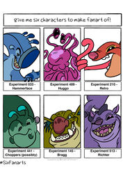  2020 absurd_res alien antennae_(anatomy) black_eyes blue_body bragg_(stitch!) cephalopod choppers_(unconfirmed_experiment) dipstick_antennae dipstick_ears disney ear_markings evil_grin experiment_(lilo_and_stitch) eyestalks flat_colors green_body green_sclera grin group hammerface hi_res huggo inner_ear_fluff lilo_and_stitch long_tongue marine markings meme mollusk multicolored_antennae multicolored_ears open_mouth open_smile pink_nose purple_body purple_eyes purple_nose red_nose retro_(lilo_and_stitch) richter_(lilo_and_stitch) simple_background six_fanarts_challenge smile stitch! tail tail_markings tombola1993 tongue tuft white_background 