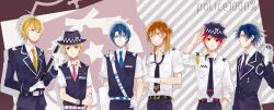  hijirikawa_masato ichinose_tokiya ittoki_otoya jinguuji_ren kurusu_shou male megane shinomiya_natsuki tian_daoling uniform uta_no_prince_sama 