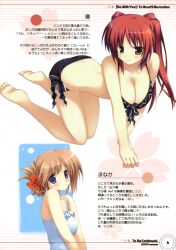  bikini cleavage dress komaki_manaka kousaka_tamaki mizugi muramasa_ryuunosuke summer_dress to_be_continued to_heart to_heart_2 