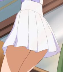  animated animated ass female go!_princess_precure haruyama_kazunori lower_body lowres miniskirt nanase_yui panties pantyshot pleated_skirt precure skirt solo underwear upskirt white_panties white_skirt 