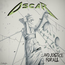  ...and_justice_for_all 1:1 2021 album_cover alternate_species anthro banknote black_text clothed clothing concrete cover crossdressing domestic_cat dress ellipsis felid feline felis furrification graffiti green_text hand_on_head hi_res male mammal metallica money paint parody rope sculpture signature sleeveless sleeveless_dress sm0keyxxx solo spray_paint statue style_emulation text torn_clothing torn_dress 