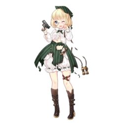  arms_up binoculars blonde_hair bloomers blue_eyes blush bob_cut boots brown_footwear brown_socks clenched_hand colored_shoe_soles crack cracked_glass female full_body girls&#039;_frontline green_hat green_ribbons green_skirt gun handgun hat hat_ribbon holding holding_gun holding_weapon holster long_sleeves looking_at_viewer monocle monocle_chain neck_ribbon official_art one_eye_closed open_mouth p99_(girls&#039;_frontline) puffy_long_sleeves puffy_sleeves ribbon ribbon-trimmed_bloomers ribbon_trim semi-rimless_eyewear shirt short_hair simple_background skirt socks solo standing tears teeth thigh_holster third-party_source torn_clothes torn_shirt torn_skirt torn_socks torn_straps transparent_background trigger_discipline underwear upper_teeth_only walther walther_p99 weapon white_bloomers white_shirt zhenming 