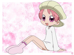  fami female hatomugisan ojamajo_doremi pink_eyes pink_hair 