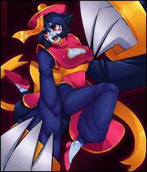  big_breasts breasts capcom clothing darkstalkers female gray_skin hsien_ko huge_claws jiangshi kachirisu large_breasts lei-lei lei_lei tagme 