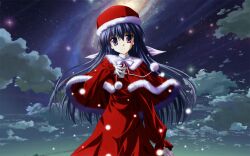  amamiya_yuko christmas ef ef_a_fairy_tale_of_the_two ef_a_tale_of_memories nanao_naru 