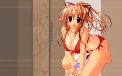  akane_iro_ni_somaru_saka bikini cleavage kiryu_tsukasa swimsuit 