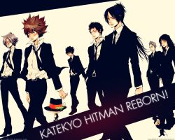  gokudera_hayato hibari_kyouya katekyou_hitman_reborn lal_mirch lambo leon reborn rokudo_mukuro sasagawa_ryohei sawada_tsunayoshi yamamoto_takeshi 